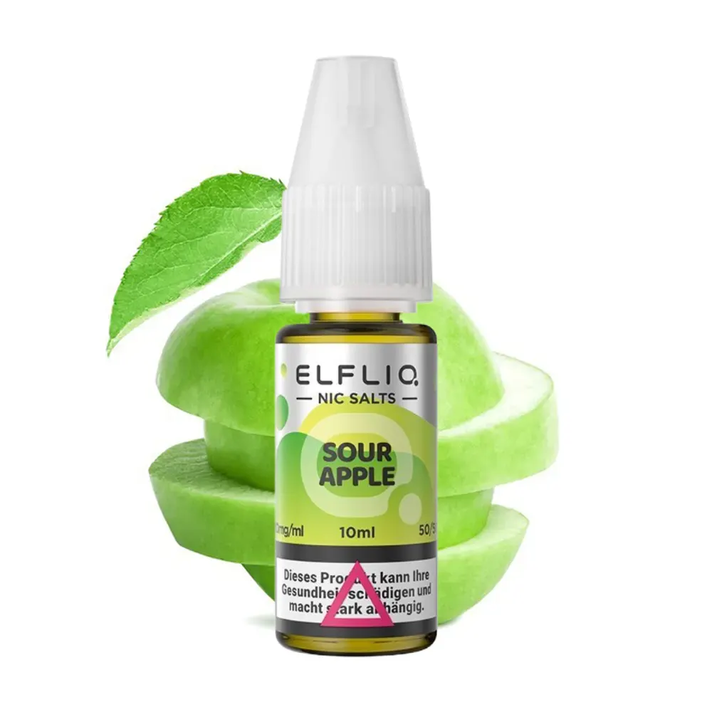 Elfliq Sour Apple Liquid 10ml